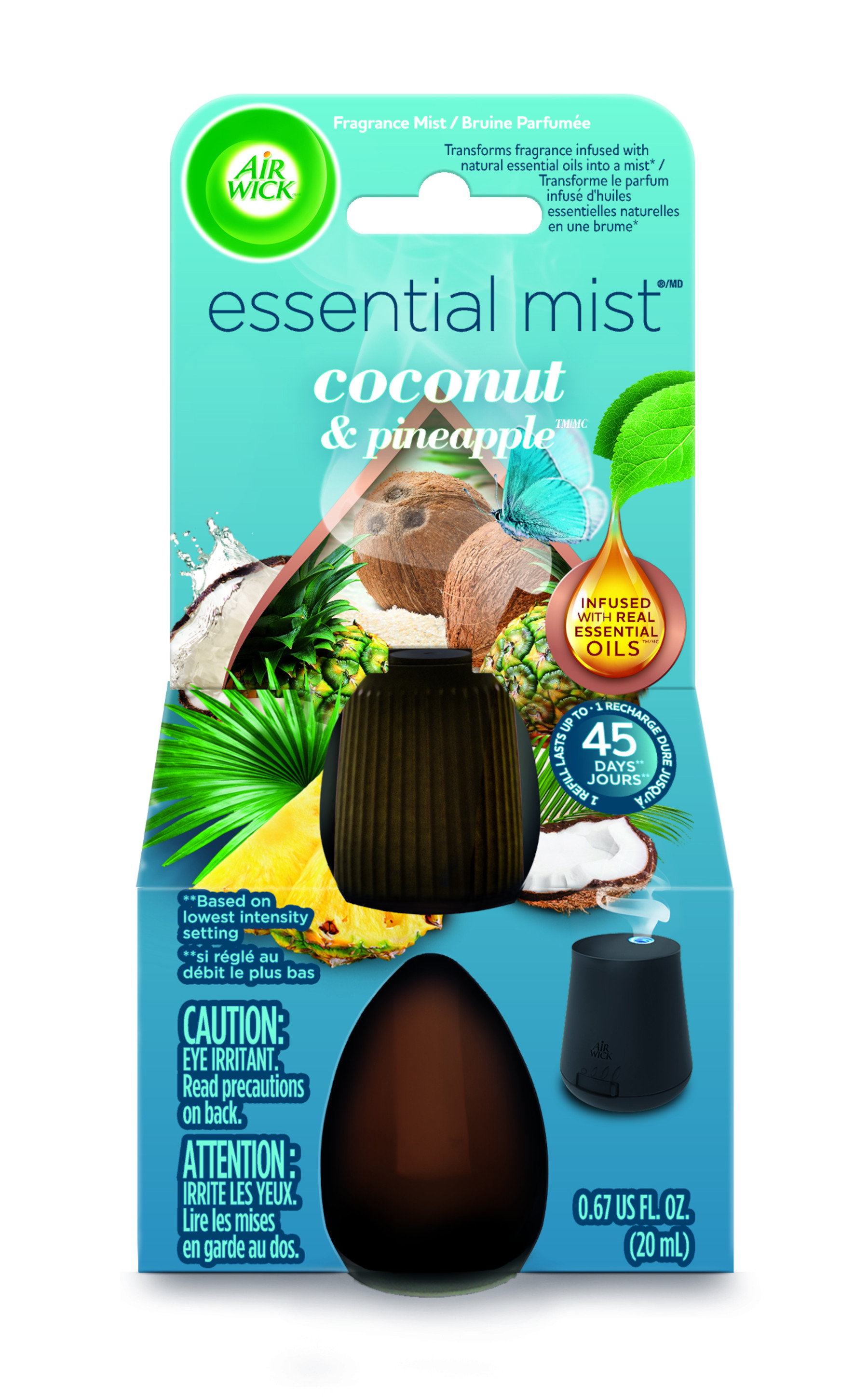 AIR WICK Essential Mist  Coconut  Pineapple Canada